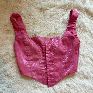 Princess Polly Daydreaming Pink Corset US Size 2